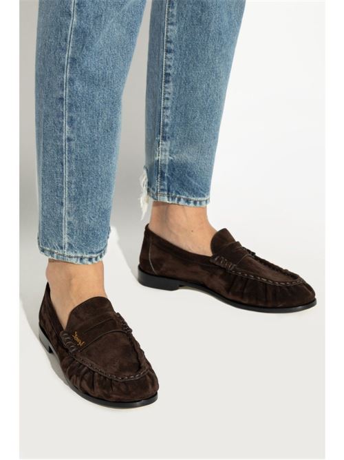 Suede Loafer SAINT LAURENT | 7668762W5AA6023